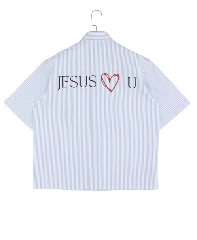 T Short Sleeve Oxford Shirt