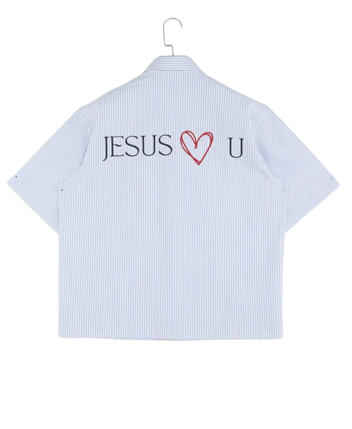 T Short Sleeve Oxford Shirt